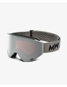 MESSYWEEKEND CLEAR XE2 LIGHT GREY SILVER MIRRORED 2