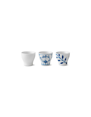 ROYAL COPENHAGEN MOTIF OVALT FAD & ÆGGEBÆGRE