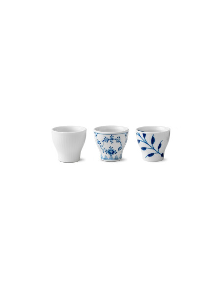 ROYAL COPENHAGEN MOTIF OVALT FAD & ÆGGEBÆGRE