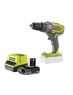RYOBI BORE-/SKRUEMASKINE/SLAG 18V ONE+ INKL. BATTERI & LADER